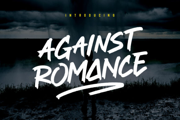 Against Romance: A Display Font That Elevates Every Creative Project