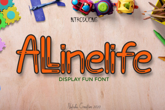 Allinelife Font: A Versatile Display Font for Creative Projects