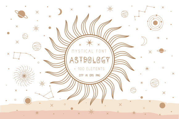 Astrology: A Versatile Display Font for Creative Makers