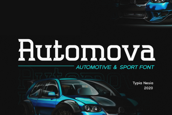Automova: The Friendly Display Font for Creative Marketers