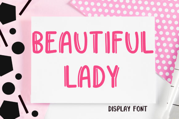 Beautiful Lady: A Versatile Display Font for Creative Branding