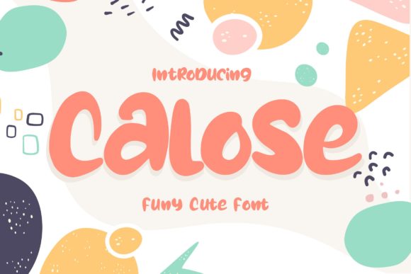 Calose: A Versatile Display Font for Creative Campaigns