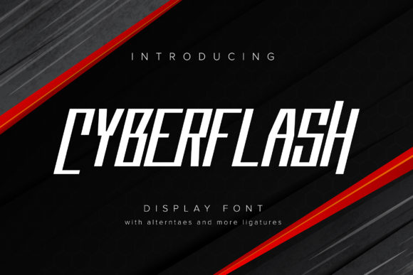 Cyberflash: The Display Font That Elevates Brand Visuals