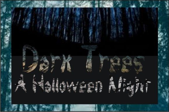 Dark Trees: A Spooky Display Font for Bold Visual Storytelling