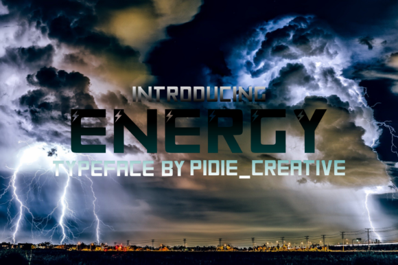 Energy: A Bold Font for Building a Memorable Brand