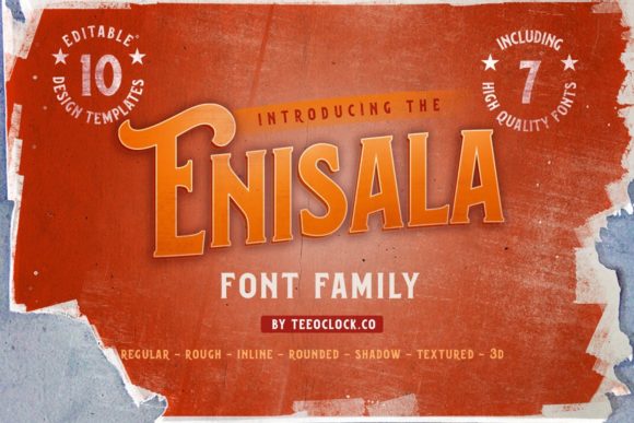 Enisala: A Font That Breathes Life into Your Handmade Creations