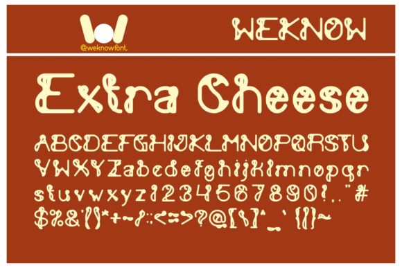 Extra Cheese: A Font That Adds Flavor to Your Branding