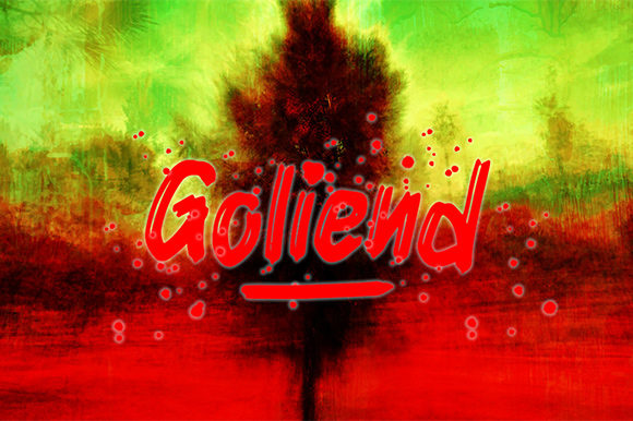 Goliend Font: A Quirky Display Font for Creative Projects