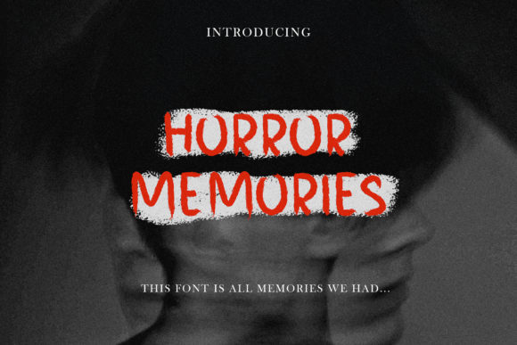 Horror Memories: A Font That Transforms Editorial Design