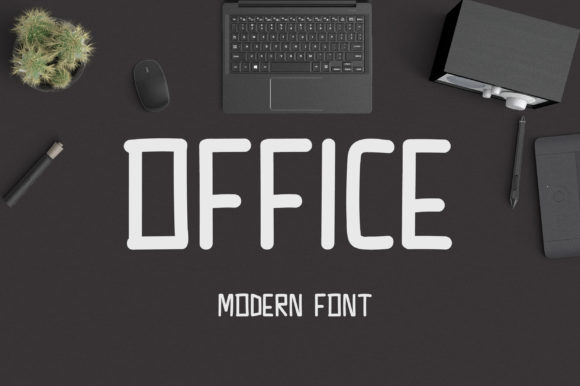 Office: A Modern and Cute Display Font for Web Designers
