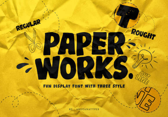 Paper Works: A Font for Editorial Elegance