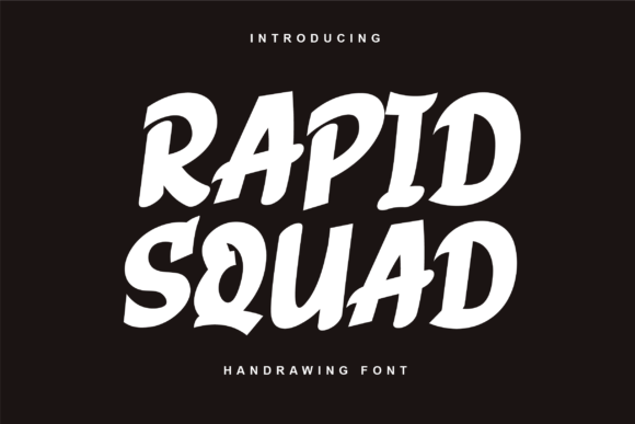 Rapid Squad: A Bold Display Font for Editorial Impact