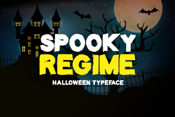 Spooky Regime: A Bold Display Font for Standout Design