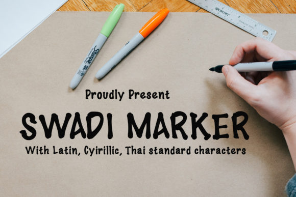 Swadi Marker: A Font That Brings Warmth and Personality to Your Brand