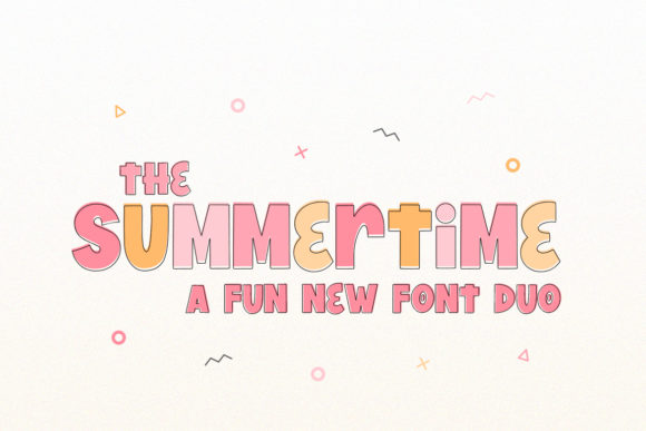The Summertime Font: A Creative Must-Have for Handmade Designers