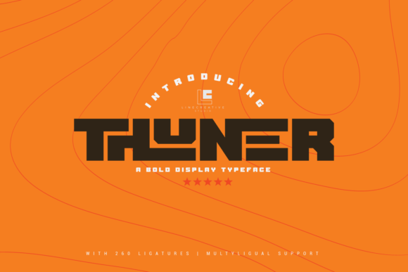 Thuner: The Bold Font That Elevates Your Brand