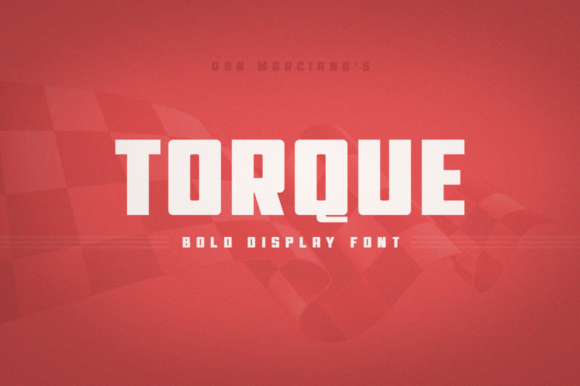 Torque: A Display Font for Bold Editorial Statements
